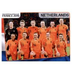 Alineación Netherlands 386 Panini Fifa Women's World Cup France 2019 