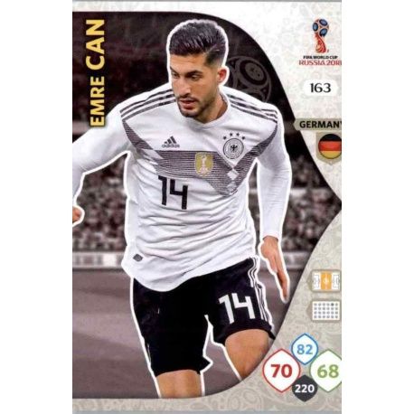 Emre Can Alemania 163 Adrenalyn XL World Cup 2018 