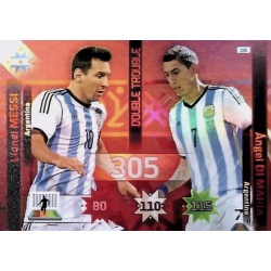 Ángel Di María / Lionel Messi Double Trouble Argentina 235