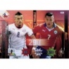 Soccer Cards Arturo Vidal / Alexis Sánchez Double Trouble Chile Panini Copa América Chile 2015