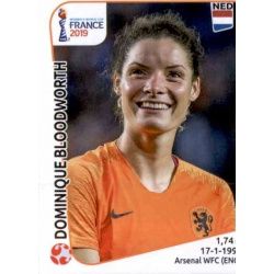 Dominique Bloodworth Netherlands 393 Panini Fifa Women's World Cup France 2019 