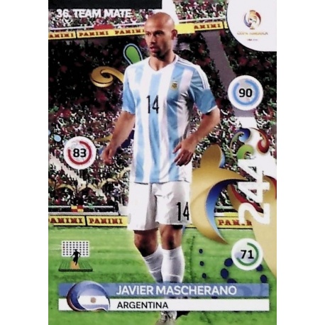 Javier Mascherano Argentina 36
