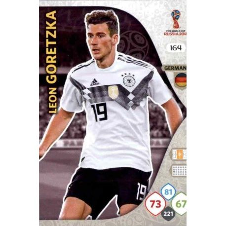 Leon Goretzka Alemania 164 Adrenalyn XL World Cup 2018 