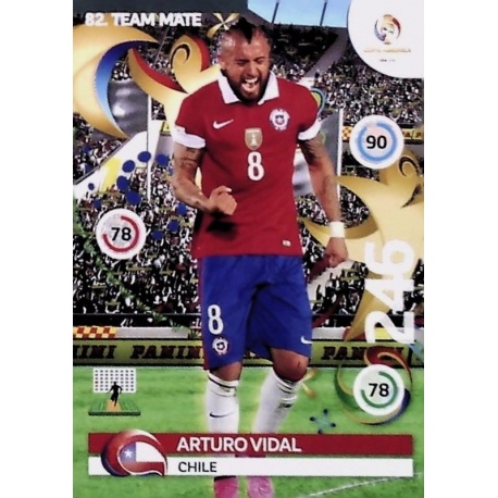 Arturo Vidal Chile 82