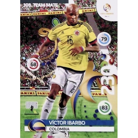 Víctor Ibarbo Colombia 108