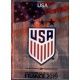 Escudo United States 404 Panini Fifa Women's World Cup France 2019 