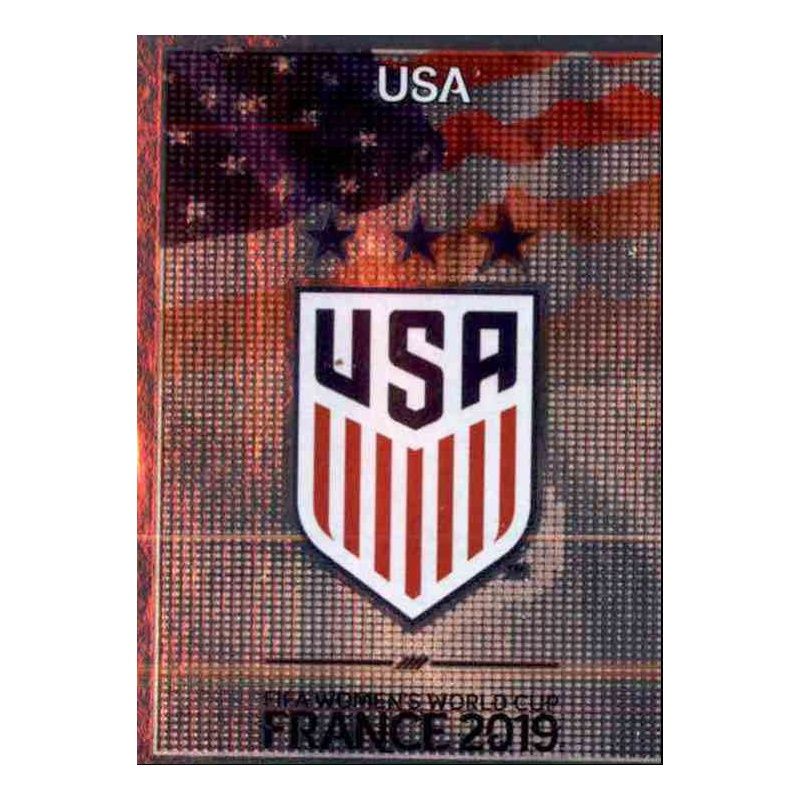 Wappen USA Panini Frauen WM 2019 Sticker 404 