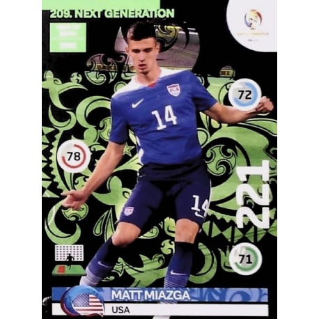 Matt Miazga Next Generation USA 209