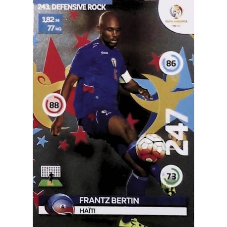 Frantz Bertin Defensive Rock Haiti 243