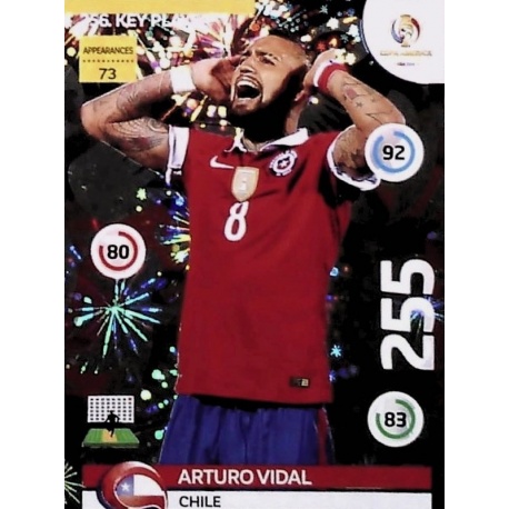 Arturo Vidal Key Player Chile 256