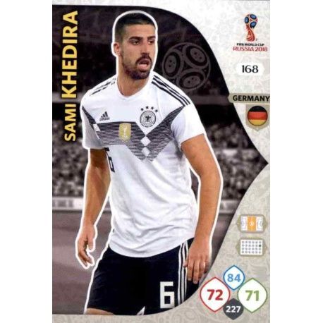 Sami Khedira Alemania 168 Adrenalyn XL Russia 2018 