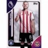 Última oportunidad Mathias Jensen Brentford Topps 2026 Debut Edition