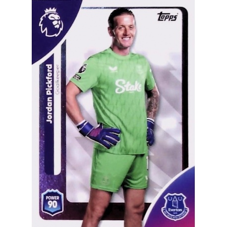 Jordan Pickford Everton 128