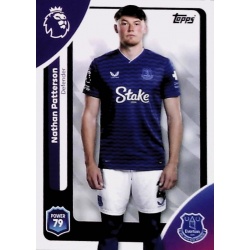 Descubre  Nathan Patterson Everton Topps Premier League 2026