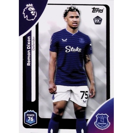 Roman Dixon Rookie Everton 134