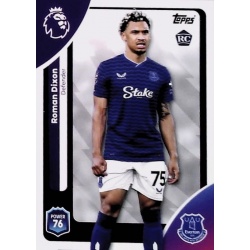 Descubre  Roman Dixon Everton Topps Premier League 2026 Debut Edition Trading Cards