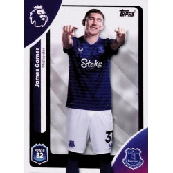 Cromos de Futbol James Garner Everton Topps Premier League 2026 Debut Edition Trading Cards