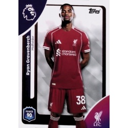 Compra ahora Ryan Gravenberch Liverpool Topps Premier League 2026