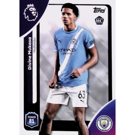 Divine Mukasa Rookie Manchester City 186