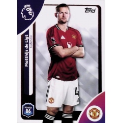 Oferta Online Matthijs de Ligt Manchester United Topps Premier League 2026 Debut Edition Trading Cards