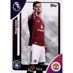 Soccer Cards Diogo Dalot Manchester United Topps Premier League 2026 Debut Edition Trading Cards