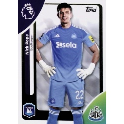Descubre  Nick Pope Newcastle United Topps Premier League 2026