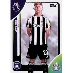 Cromos de Futbol Lewis Hall Newcastle United Topps 2026 Debut Edition
