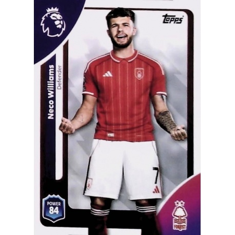 Neco Williams Nottingham Forest 240