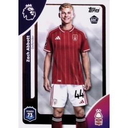 Zach Abbott Rookie Nottingham Forest 241