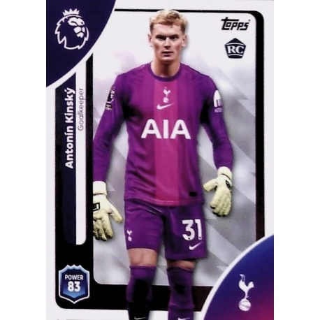 Antonín Kinský Rookie Tottenham Hotspur 254