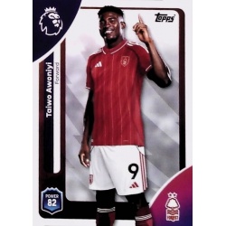 Soccer Cards Taiwo Awoniyi Nottingham Forest Premier League 2026 Debut Edition