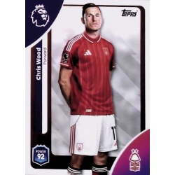 Oferta Online Chris Wood Nottingham Forest Topps Premier League 2026 Debut Edition Trading Cards
