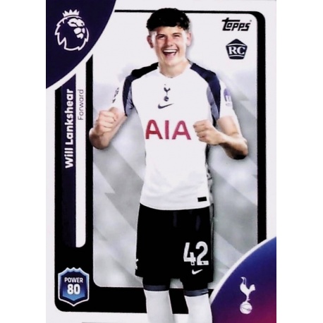Will Lankshear Rookie Tottenham Hotspur 263
