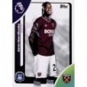 Cromos de Futbol Aaron Wan-Bissaka West Ham United Topps Premier League 2026