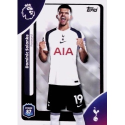 Soccer Cards Dominic Solanke Tottenham Hotspur Topps Premier League 2026