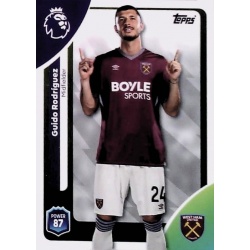 Venta Cards Guido Rodríguez West Ham United Topps 2026 Debut Edition