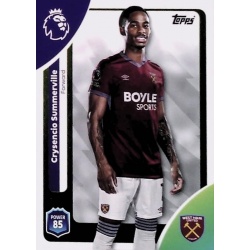 Encuentra la mejor oferta Crysencio Summerville West Ham United Topps Premier League 2026 Debut Edition Trading Cards