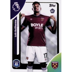 Descubre  Luis Guilherme West Ham United Topps Premier League 2026 Debut Edition Trading Cards