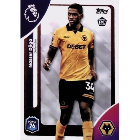 Nasser Djiga Rookie Wolverhampton Wanderers 292