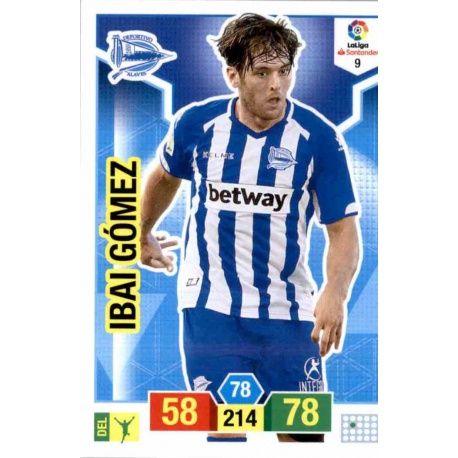 Ibai Gomez Alavés 9 Adrenalyn XL La Liga Santander 2018-19