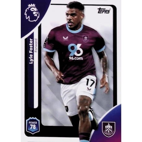 Lyle Foster Burnley 318