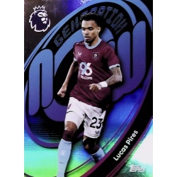 Descubre  Lucas Pires Generation Now Burnley Topps Premier League 2026 Debut Edition Trading Cards