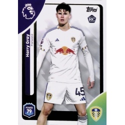 Última oportunidad Harry Gray Leeds United Topps 2026 Debut Edition