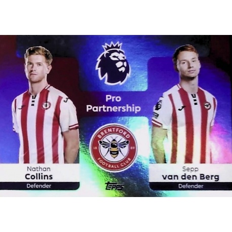 Nathan Collins - Sepp van den Berg Brentford Pro Partnership Brentford 364