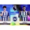 Soccer Cards Kaoru Mitoma - Simon Adingra Brighton & Hove Albion Pro Partnership Premier League 2026 Debut Edition