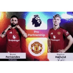 Bruno Fernandes - Rasmus Højlund Manchester United Pro Partnership Manchester United 373