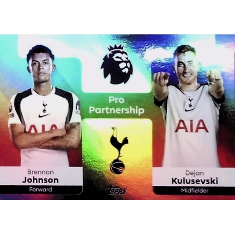 Brennan Johnson - Dejan Kulusevski Tottenham Hotspur Pro Partnership Tottenham Hotspur 376