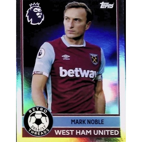 Mark Noble Retro Threads West Ham United 397