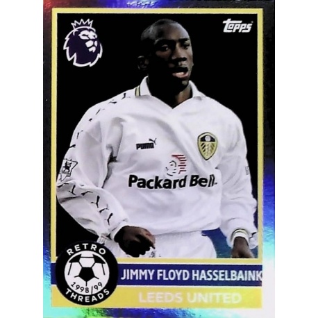 Jimmy Floyd Hasselbaink Retro Threads Leeds United 400