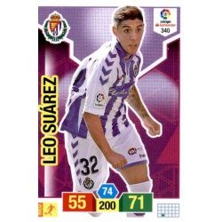 Leo Suarez Valladolid 340 Adrenalyn XL La Liga Santander 2018-19